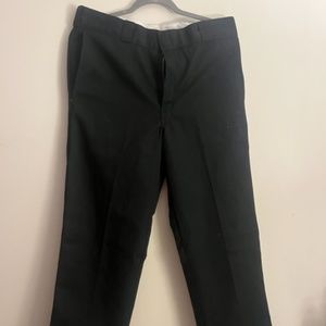 Dickies Men Straight leg pants Size 874 Orginal Fit Color Black